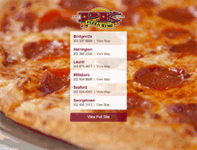 Tablet Screenshot of pizzakingde.com